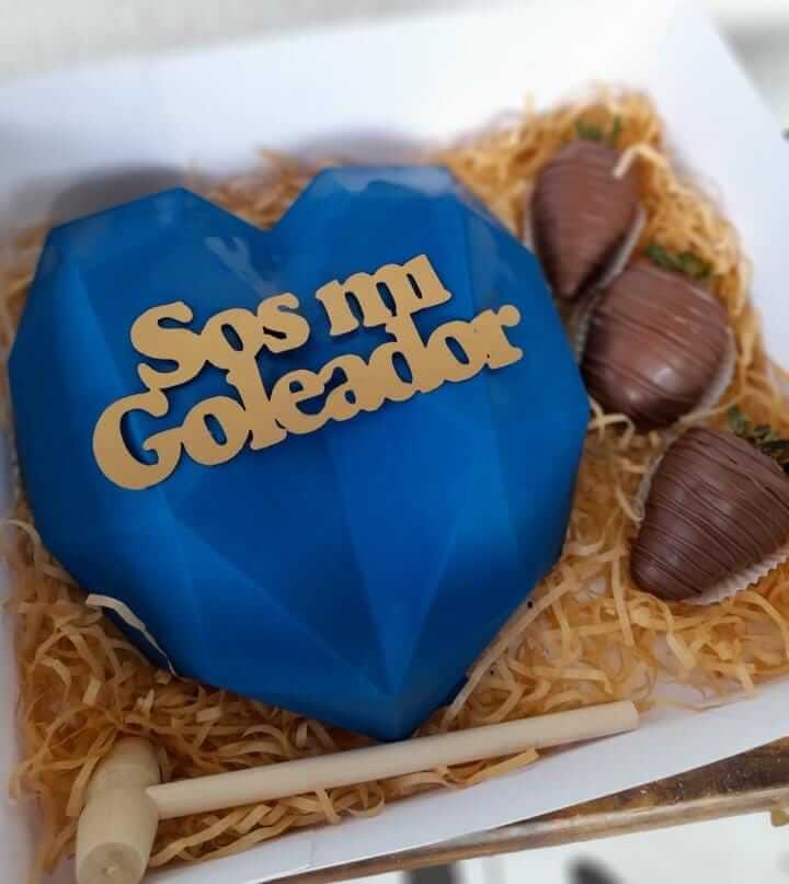 corazon chocolate blue